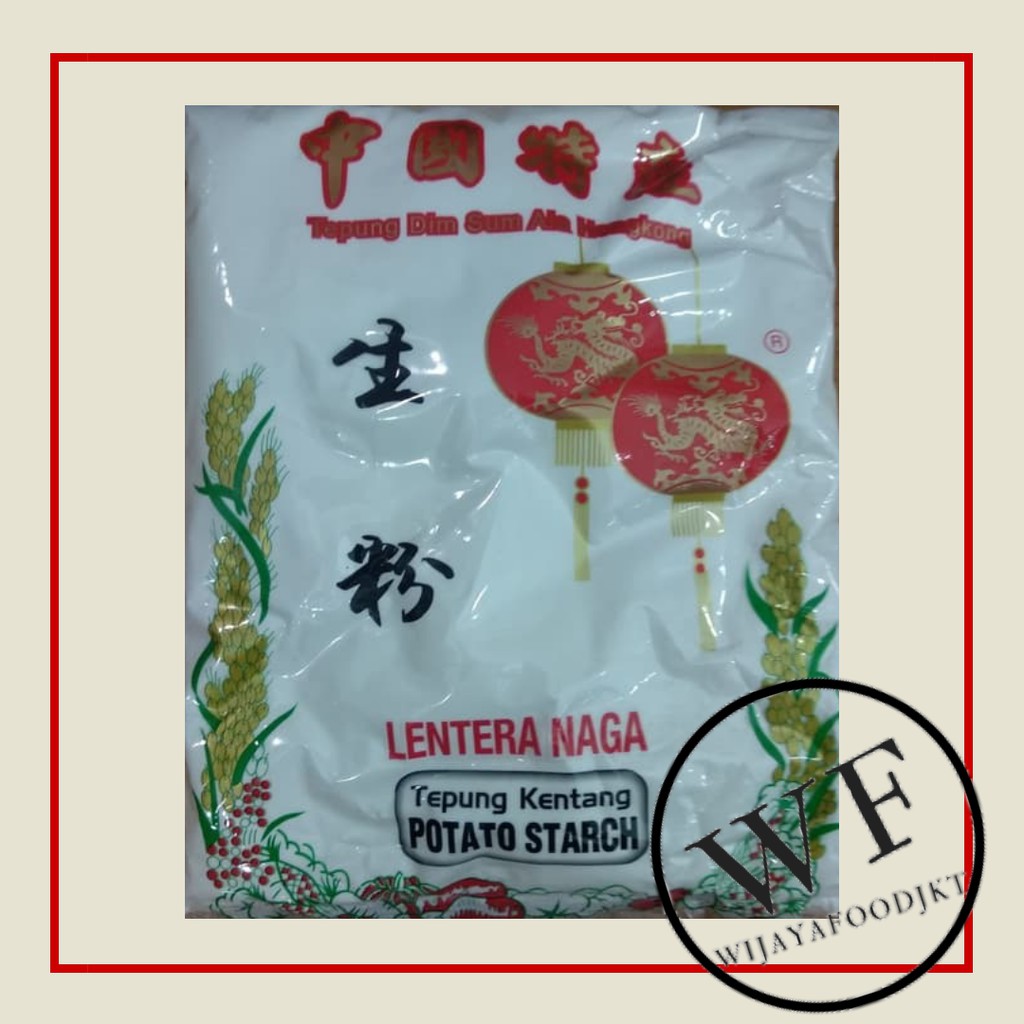 

Potato Starch Lentera Naga 500gr | Tepung Kentang | Tepung Dim Sum