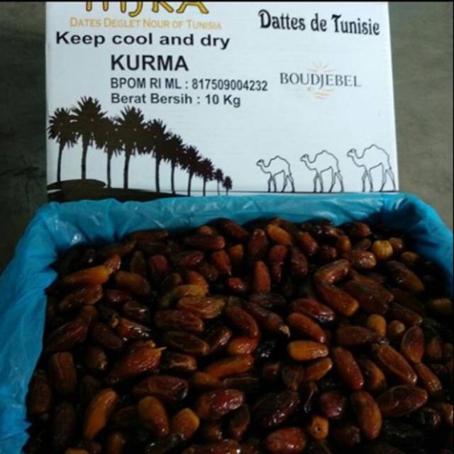 

Kurma (korma) Tunisia Madu Original Impor 500gr