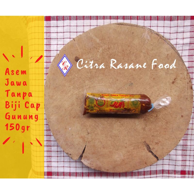 

Asam Jawa Tanpa Biji Cap Gunung / Asem Jawa 150gr