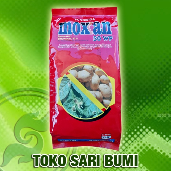 MOXXAN 50 WP Fungisida Berbahan Aktif Simoksanil 50 %