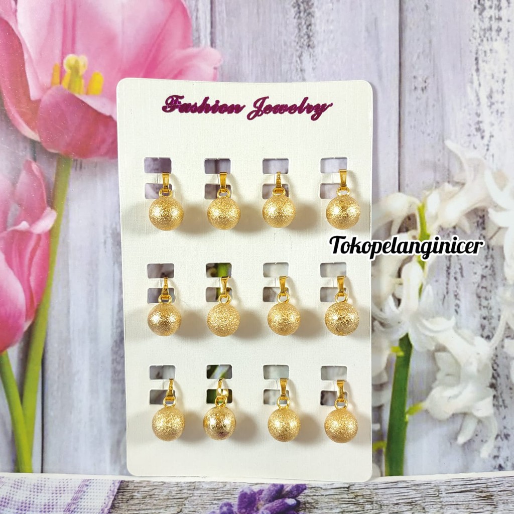 Mainan Kalung Xuping Mewah Model Bulat  Kulit Jeruk Anti Karat Tokopelanginicer