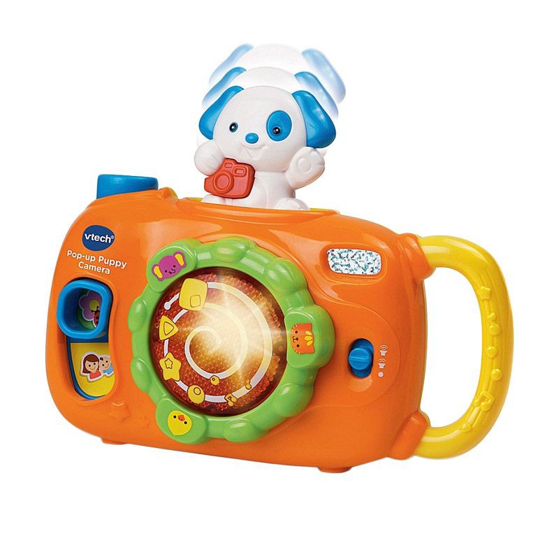 Vtech Pop-up Puppy Camera 80142803 Mainan Anak Kamera Lucu Dengan Lampu Lagu dan Melodi