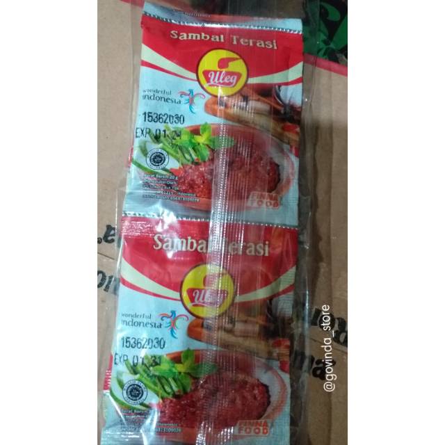

SAMBEL TRASI ULEK SASET 10PCS SIAP SAJI