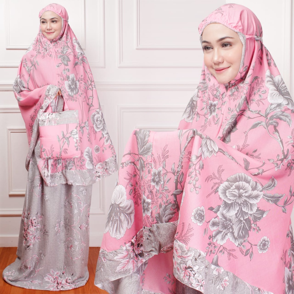 JAYSTORE COD MUKENAH DEWASA RAYON BALI ADEM PERALATAN SHOLAT SET ATASAN MUKENA HIJAB JILBAB DEWASA R