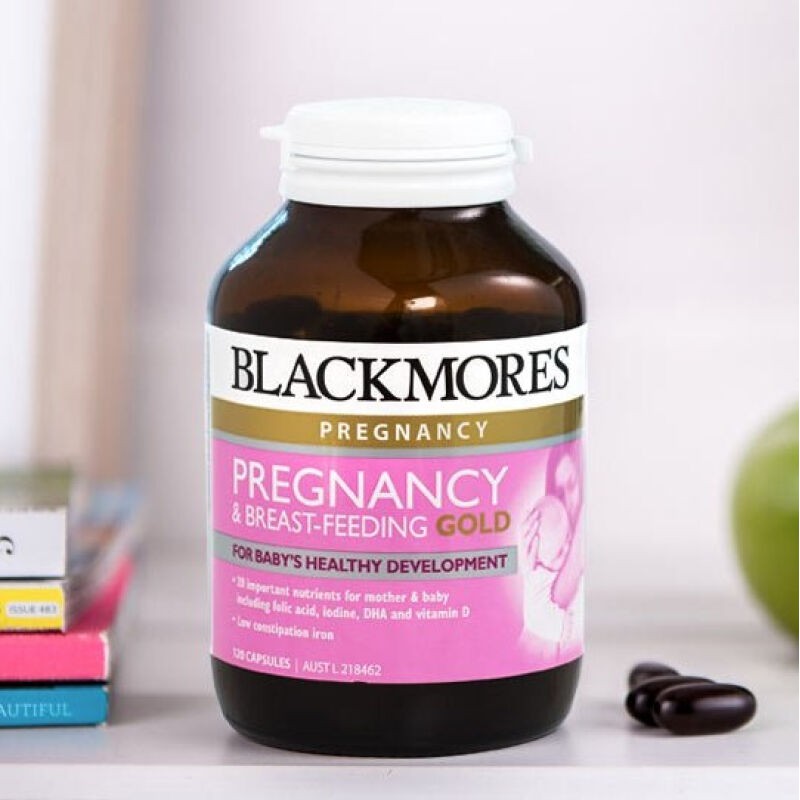 Blackmores Pregnancy &amp; Breastfeeding Gold Kalbe 60 Kapsul ( bukan repacking )