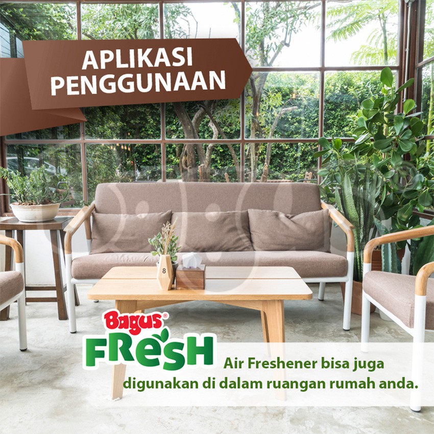 Bagus Fresh Air Freshener Coffee Pewangi Pengharum Ruangan W-21515