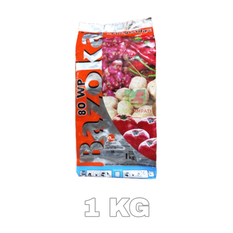FUNGISIDA BAZOKA 80WP 1KG
