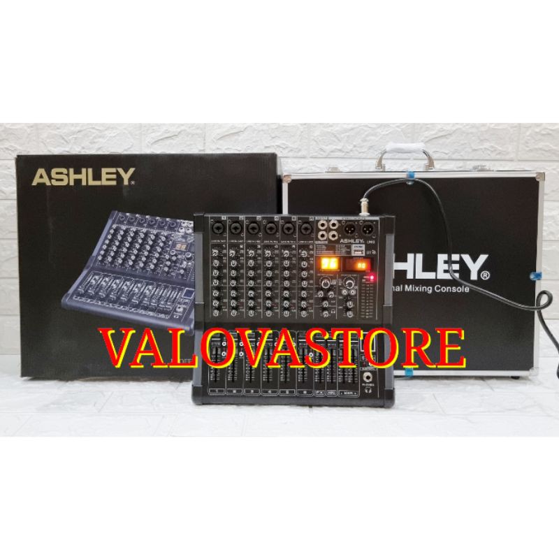 Mixer ASHLEY LM 6 / LM6 6 CHANNEL FREE HARDCASE ORIGINAL ASHLEY