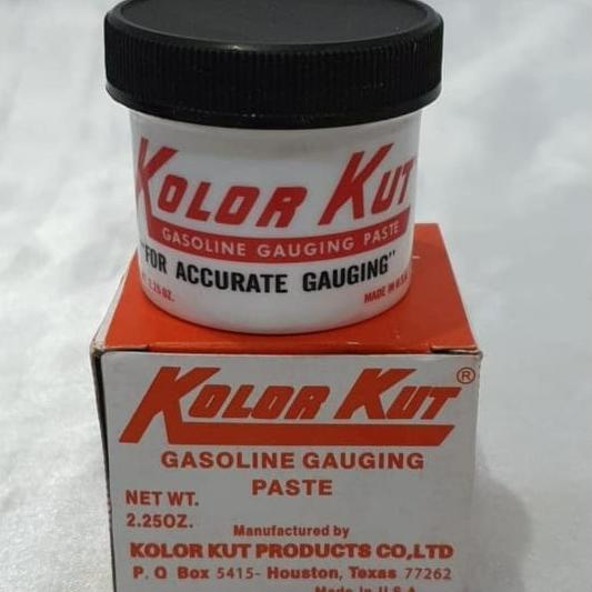 

Pasta Standing Minyak Gasoline Oil Gauging Paste Kolor Kut 62 Gram
