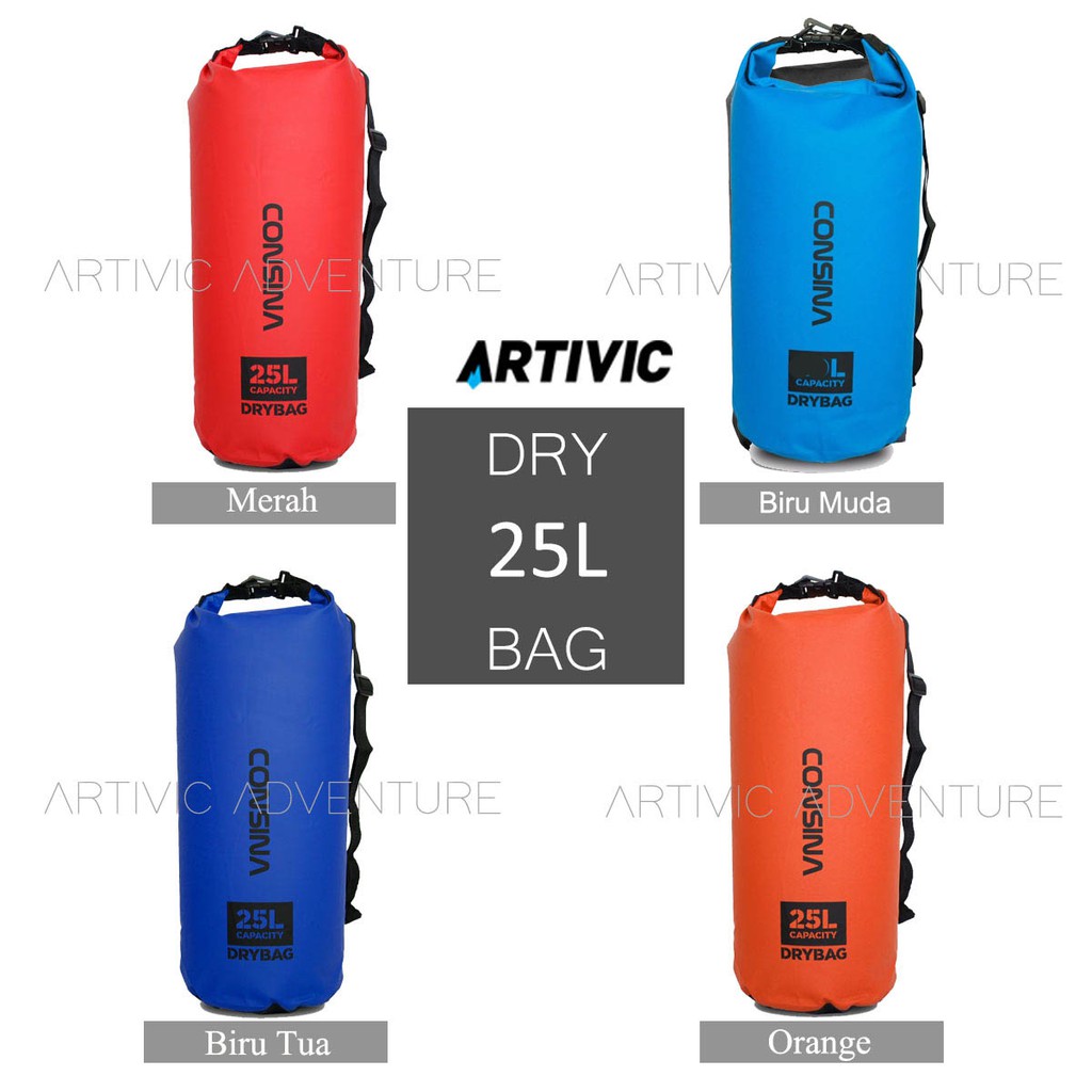 Tas Dry Bag Anti Air Consina 25L Murah