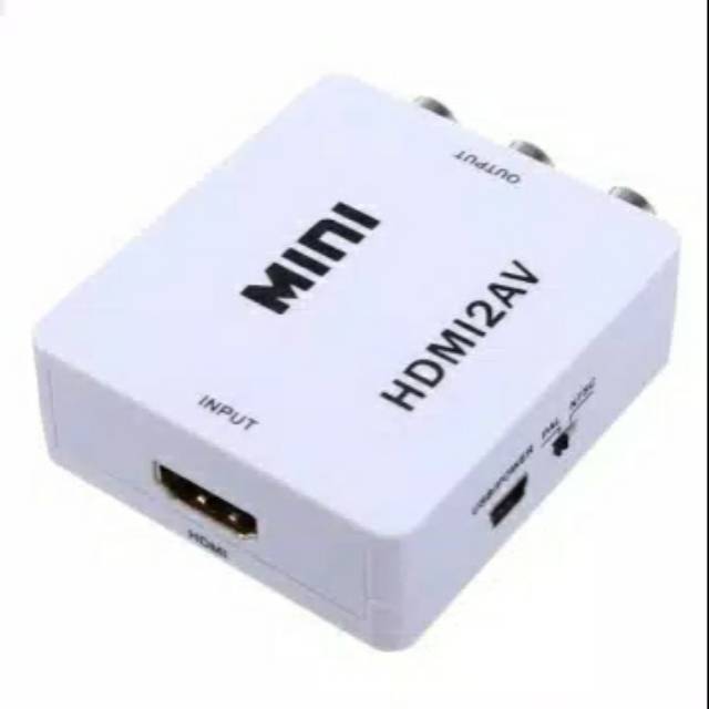 HDMI to AV Mini box converter