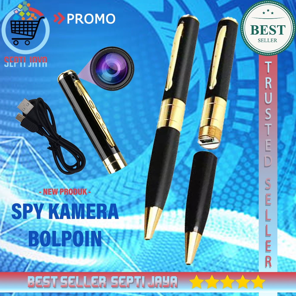 Terbaik SPY CAM SPYPEN KAMERA SPY HIDDEN CAMERA 1080P PULPEN KAMERA
PENGINTAI BENTUK PULPEN ORIGINAL BPR 6