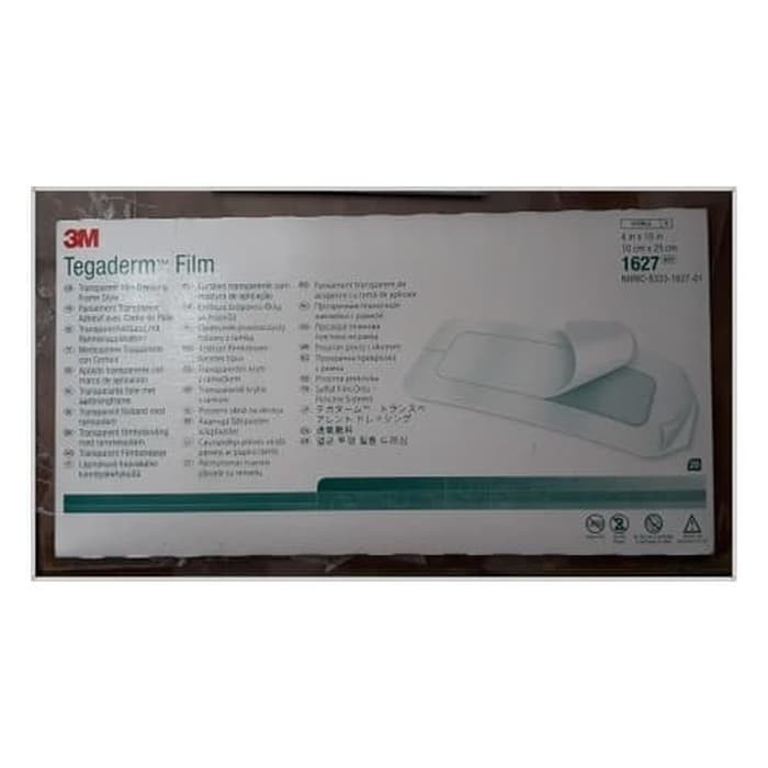 Tegaderm Film 1627. Plester Tahan Air 10 x 25 cm. Plester Habis Operasi Sesar. Tega derm 4 x 10 in