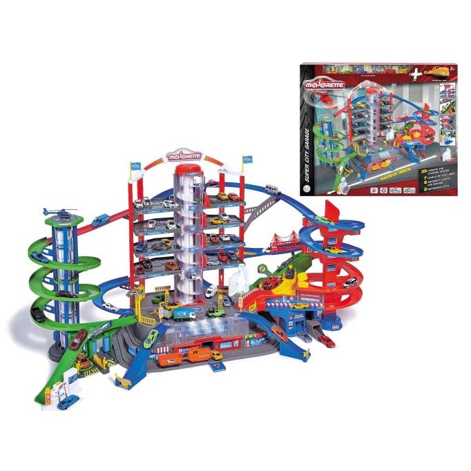Mainan Anak Majorette Super City Garage playset kota lengkap