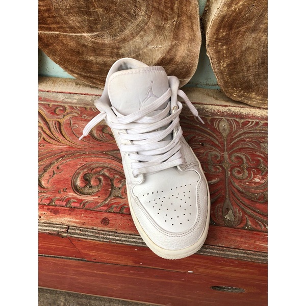 air jordan 1 low tripple white