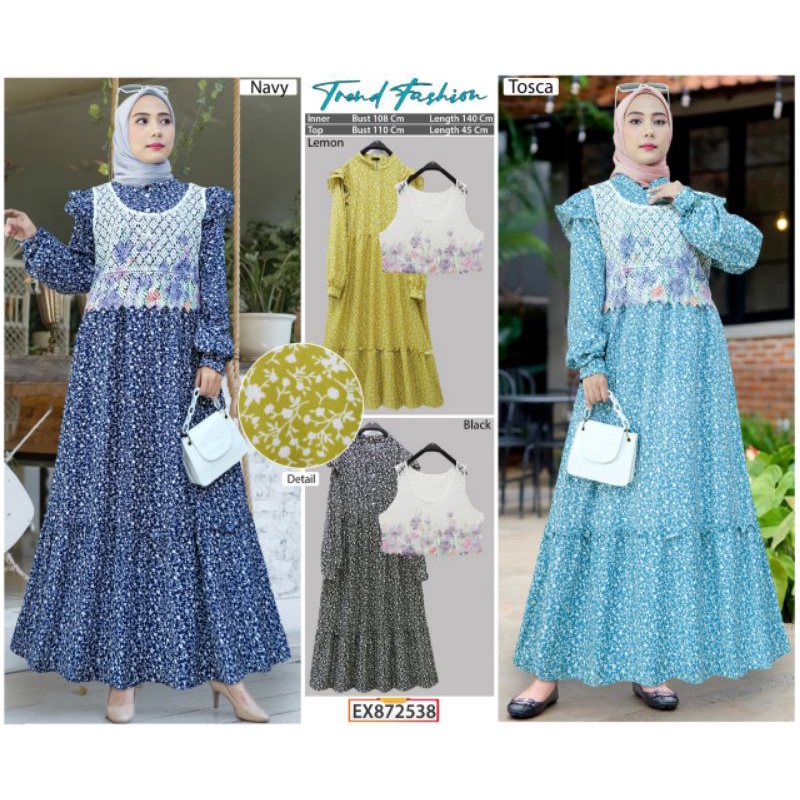 GAMIS EXTU / GAMIS BUNGA / GAMIS ROMPI