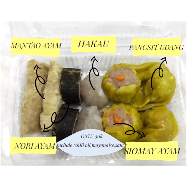 

Reguler Dimsum isi 10