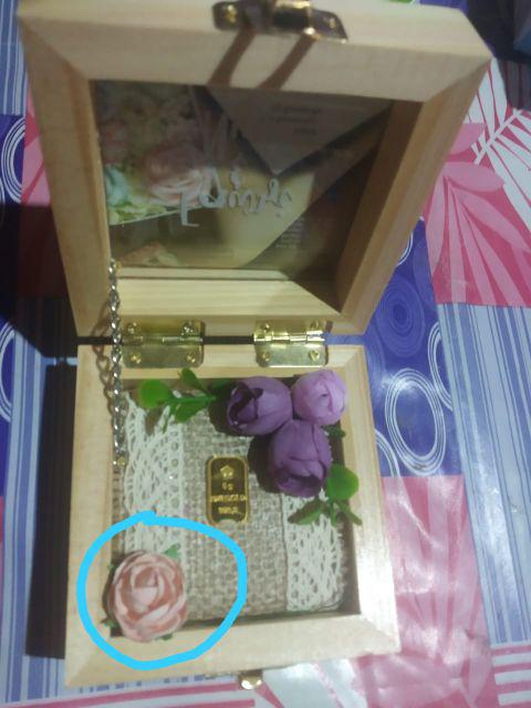 Kotak Cincin Kawin Kotak Cincin Kayu Kotak Antam Seserahan Lamaran