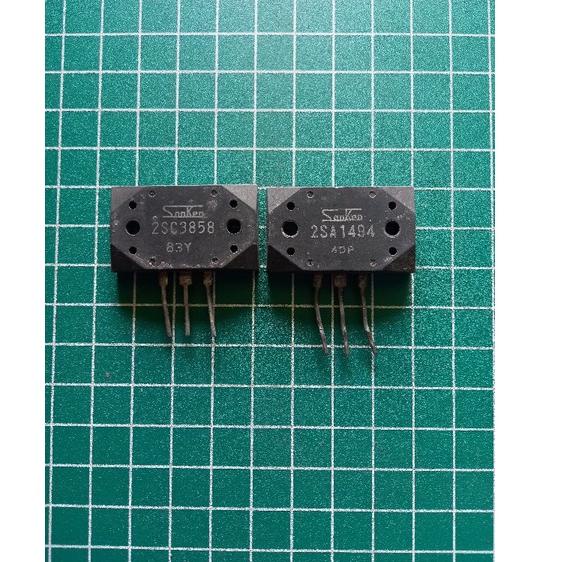 Jangan Ketinggalan order..  Transistor SANKEN 2SA1494 - 2SC3858 2SA1619 - 2SC2922 Cabutan