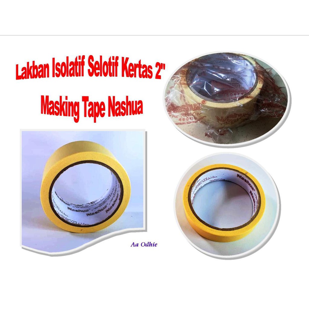 

Lakban Isolatif Selotif Kertas 2 Inchi Masking Tape - Nashua