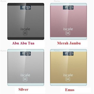 Iscale SE Timbangan Badan Digital Scale LCD | Shopee Indonesia