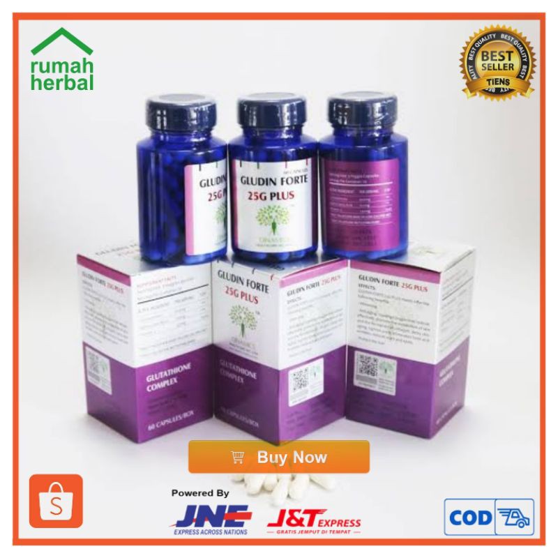 Gludin Forte Asli Original Suplemen Pemutih Kulit Neocell Super Collagen ® Collagen Complex