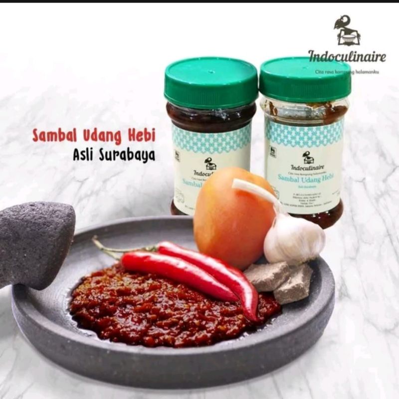 

[BAYAR DI TEMPAT]Sambal Ikan Peda, Korek, Bawang Indoculinair khas Asli Surabaya 130 gr