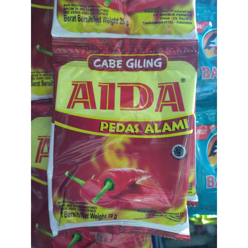 

Aida Bubuk Cabe 250 g