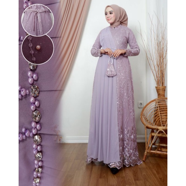 KEBAYA GAMIS CAMILLA // GAMIS NAILA // GAMIS PESTA MODERN // GAMIS KONDANGAN // GAMIS TERLARIS // GAMIS TERBARU