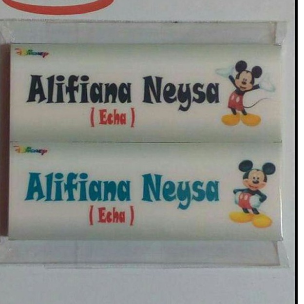 

Stiker Nama Karakter