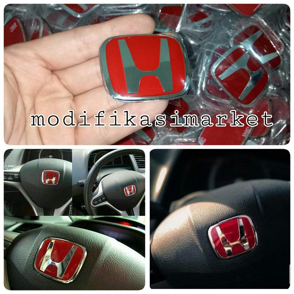 EMBLEM HONDA STIR TERMURAH EMBLEM HONDA STEER aksesoris mobil