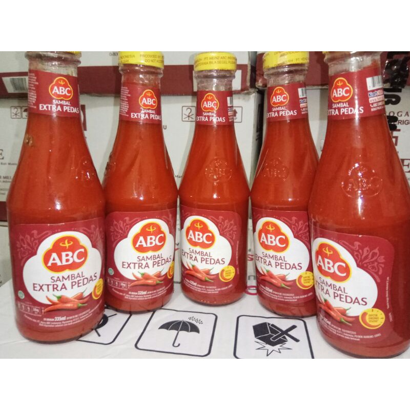 

Saus ABC Sambal Ekstra Pedas 335 ml