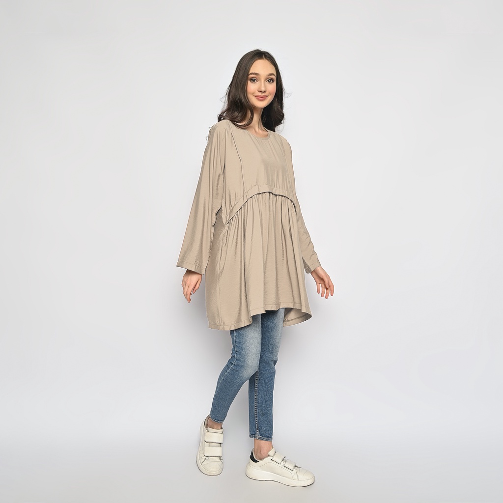 Back Button Tunic (Tunik Hamil &amp; Menyusui)