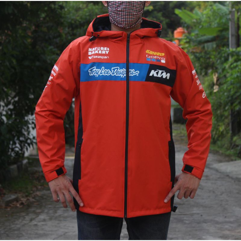 Jaket KTM TLD Orange Waterproof