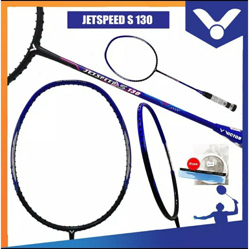 Raket Victor Jetspeed S 130 - Victor JS 130 - ORIGINAL