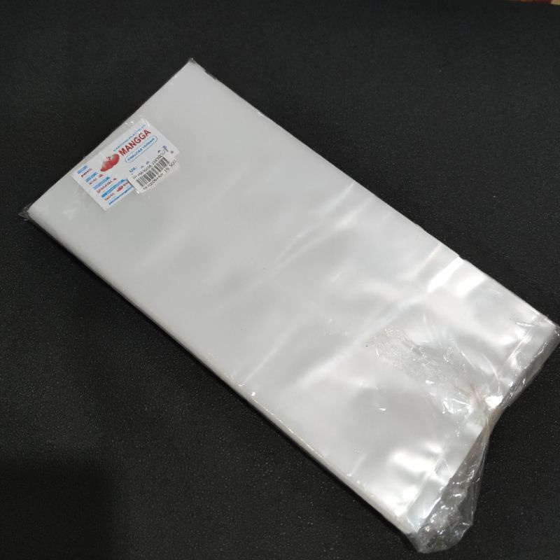 plastik pp bening 15x30 tebal 0,7 PP PALMA