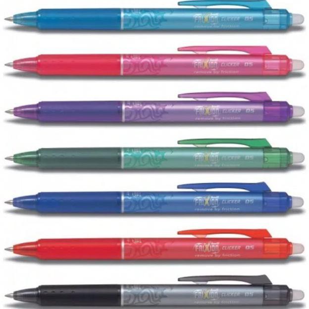 

PILOT PEN FRIXION CLICKER / PULPEN KLIK YANG DAPAT DIHAPUS : BLRT-FR5/7 / FR7W