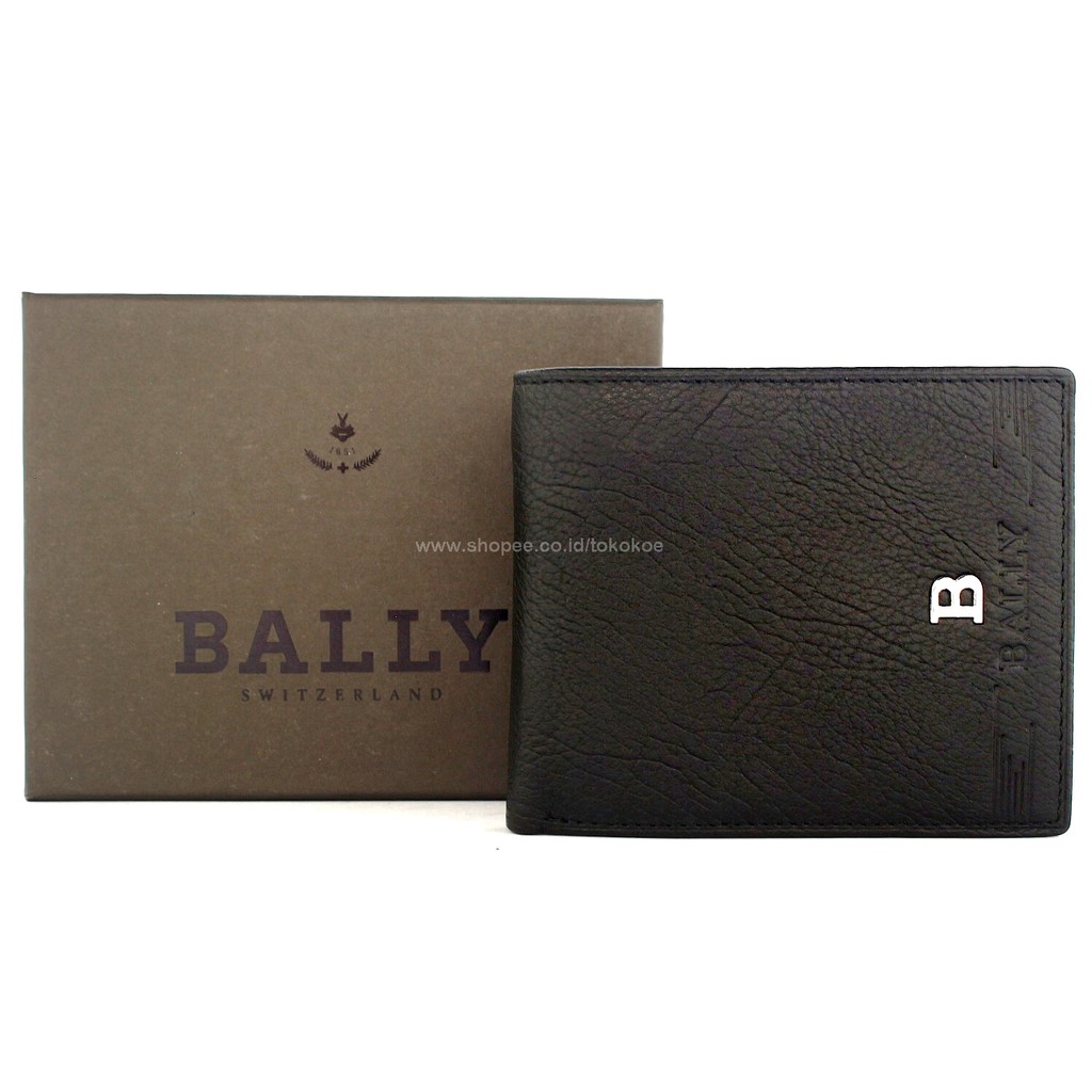 TOKOKOE - Dompet Pria model Tidur bahan Kulit Premium Dompet Lipat - BAL 186-12 Black