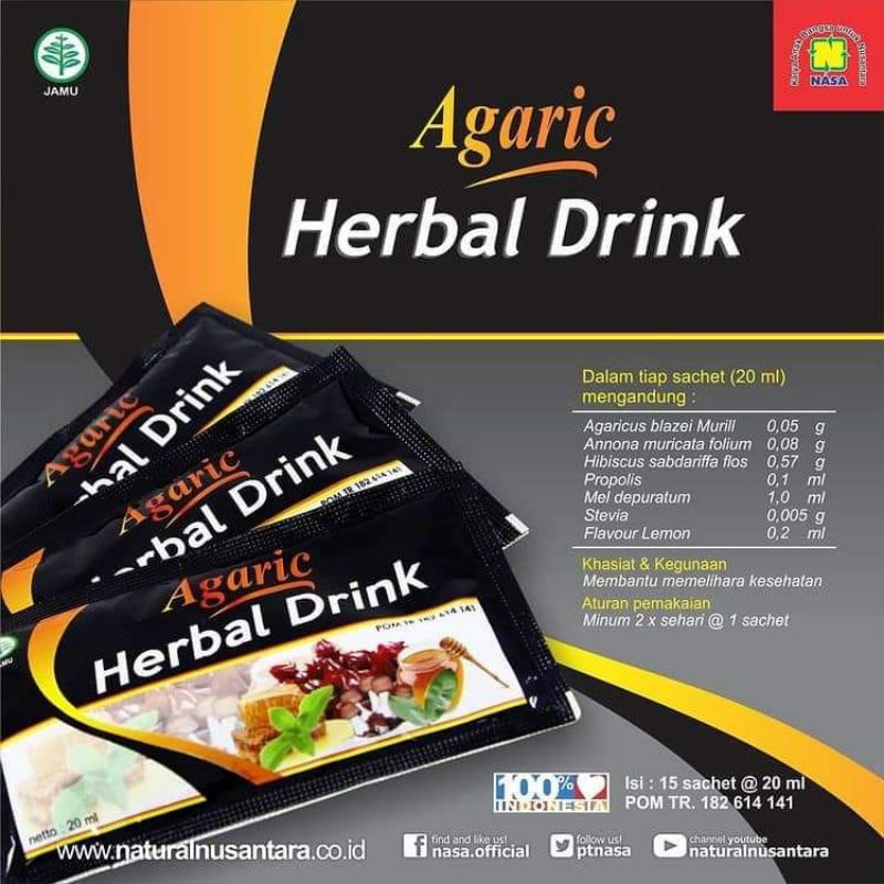 

AGARIK HERBAL DRINK