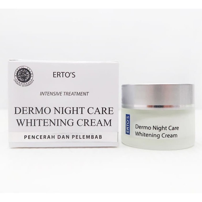 Ertos Dermo Night Care Whitening Cream Skincare Erto's Erto Skin Care