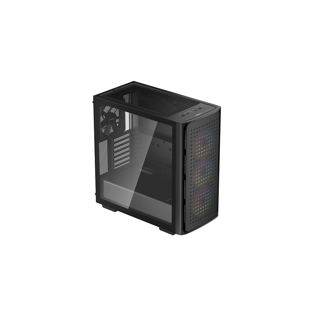 Casing Deepcool CK560 CK 560 Black + 4 Fan Casing PC Gaming