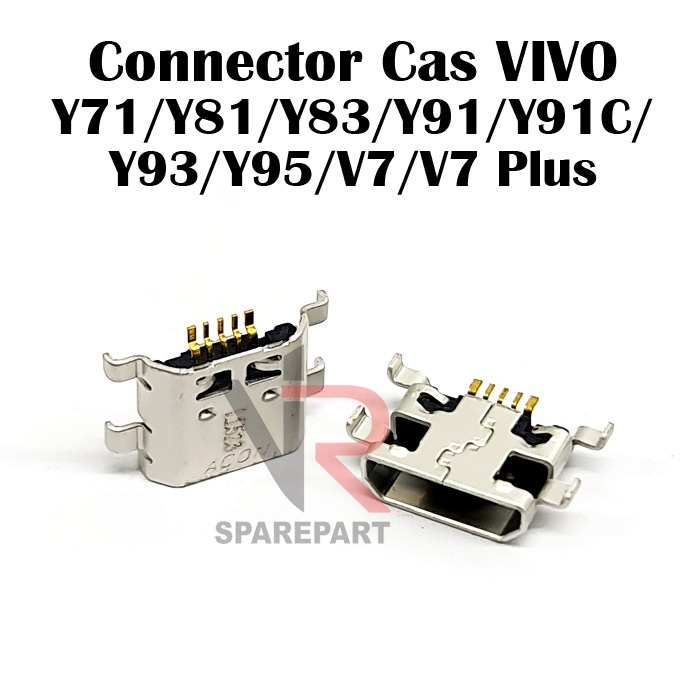 KONEKTOR CAS VIVO Y91 Y93 Y95 Y81 Y83 Y85 Y71 Y79 V7 PLUS CONNECTOR CHARGE / CHARGER