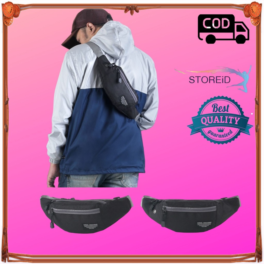 tas selempang pria distro ori | bahan cordura | sling bag tas selempang