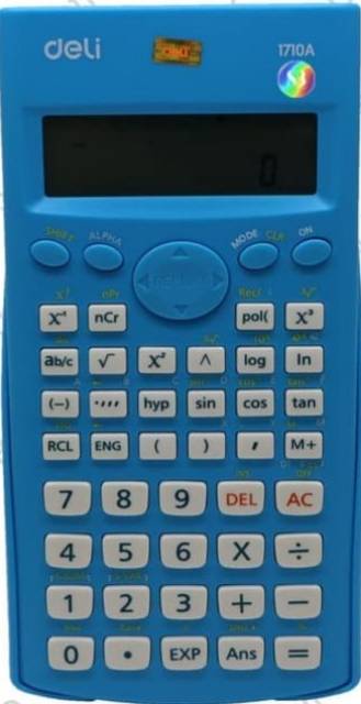 Calculator scientific deli 1710A asli