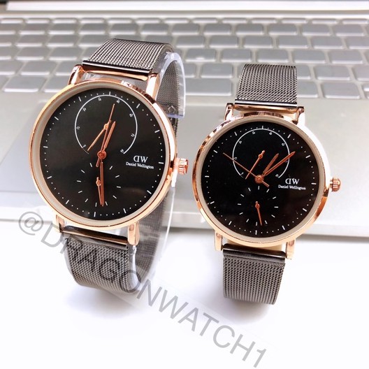 ［Ready Stock］Jam tangan couple rantai pasir kepadatan tinggi tali pasir S1107