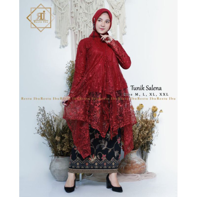 RB✓Kebaya Tunik Kirana/Kebaya Tunik Resleting/Kebaya Tunik Modern/Kebaya Cantik