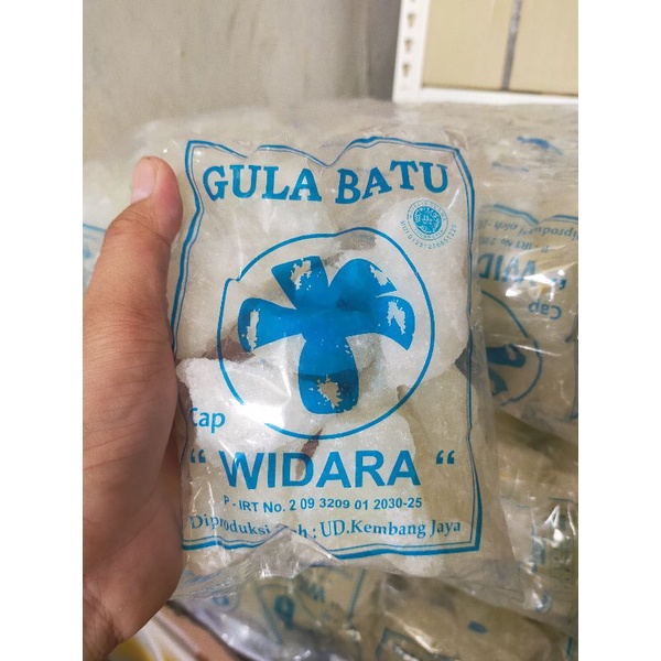 

Gula Batu Putih Premium Merk WIDARA Kemasan 500 Gram