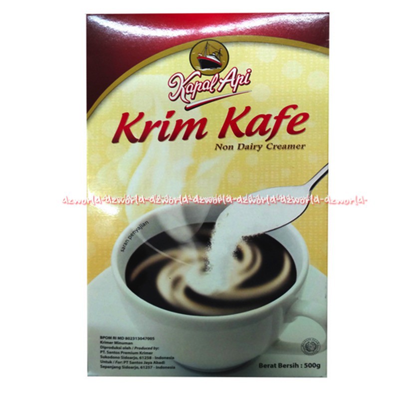 Kapal Api 500gr Krim Kafe Multipurpose Non Dairy Creamer Krimer Kofi Kopi Kapalapi Cream Kapal Api Krim Bubuk Putih Susu Campuran Kopi 500 gram