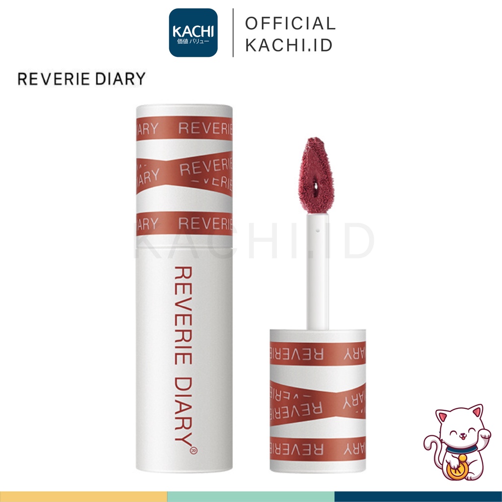 KACHI - REVERIE DIARY Dream Stripe Lip Glaze Mud Lip Stick Lipstik RD001