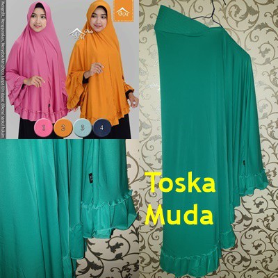 HARGA DISKON/SALE MURAH JILBAB / HIJAB / BERGO ENA REMPEL JUMBO PET JUMBO BESAR JERSEY